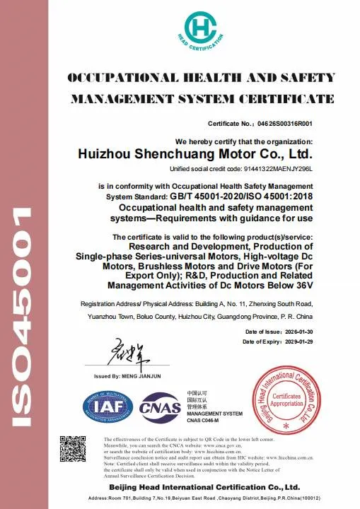 3-1.OCCUPTIONAL HEALTH AND SAFETY MANAGEMENT SYSTEM CERTIFICATE